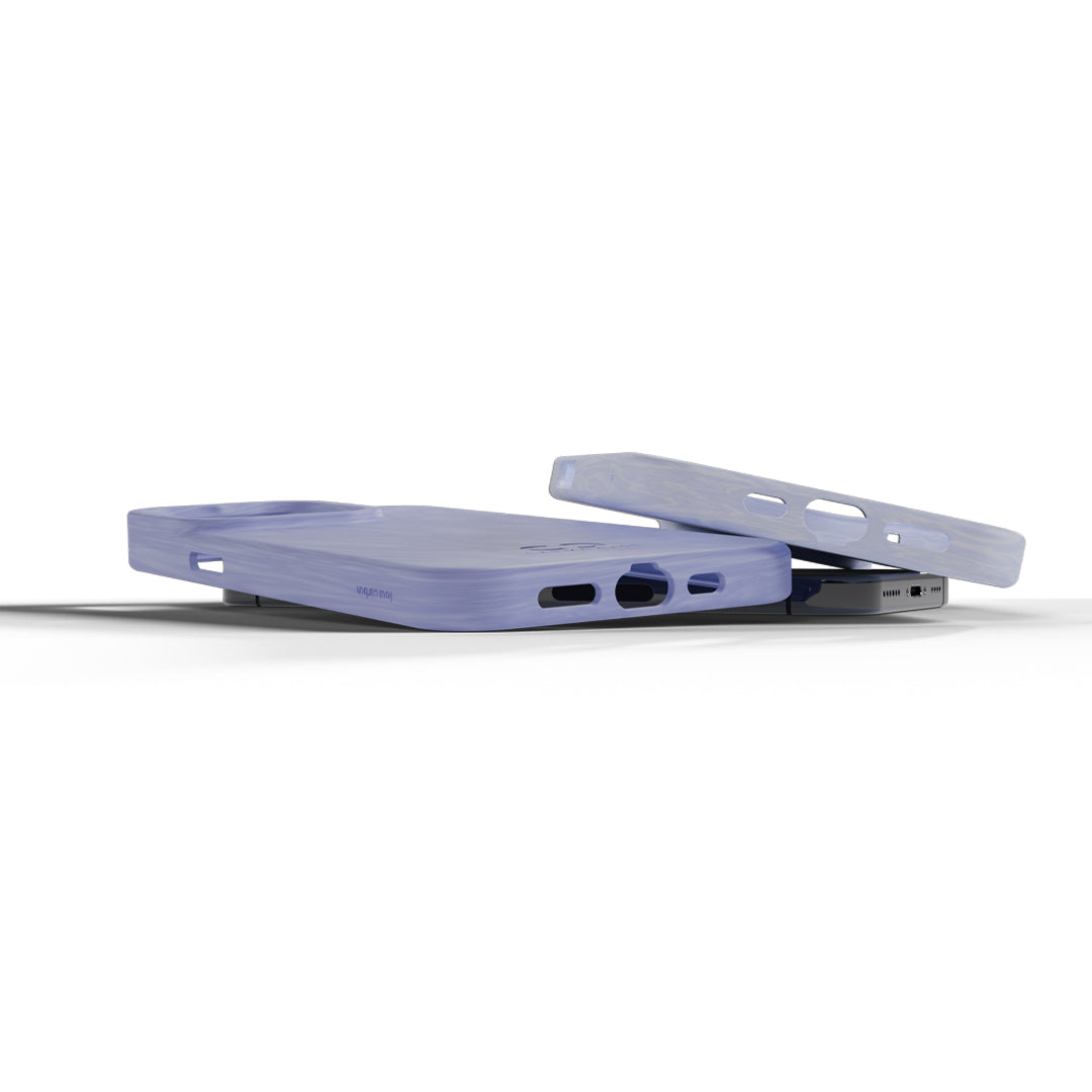 iPhone 15 Pro Max Case - Periwinkle Marble