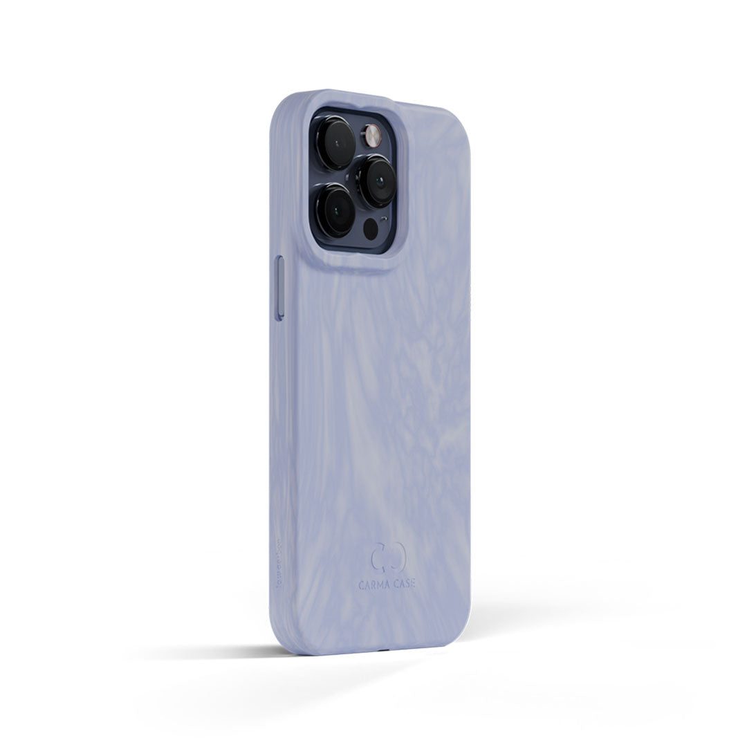 iPhone 15 Pro Max Case - Periwinkle Marble