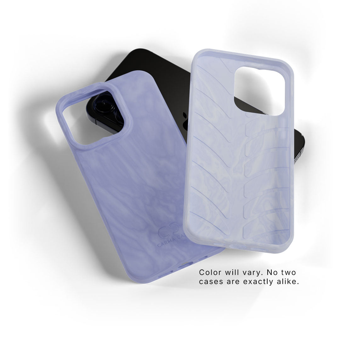 iPhone 15 Pro Max Case - Periwinkle Marble